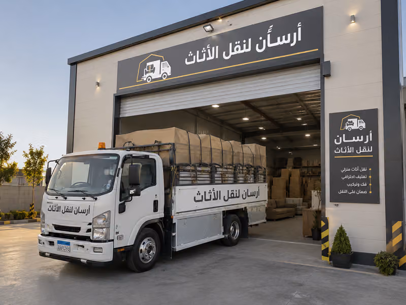 شركة ارسان نقل عفش نقل اثاث مع تغليف