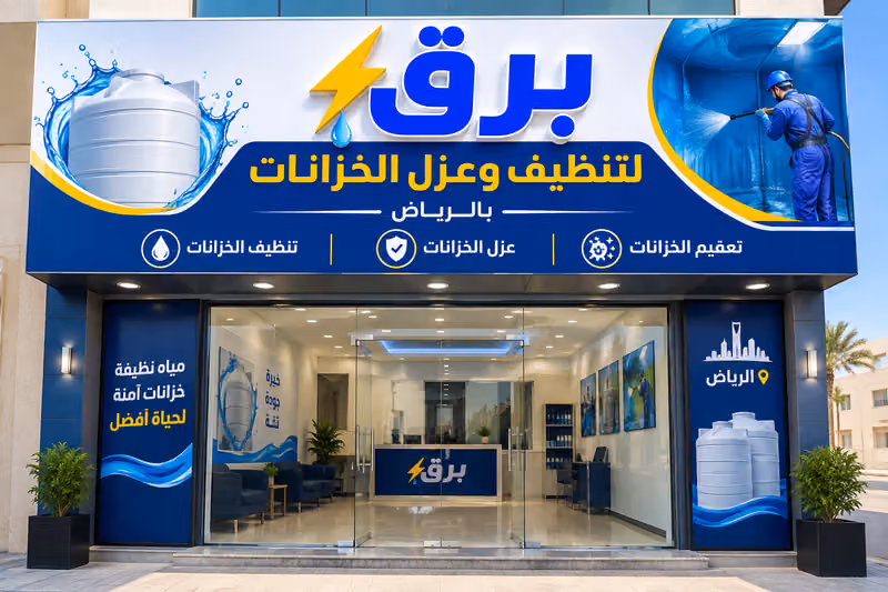 شركة برق عزل وتنظيف خزانات بالرياض