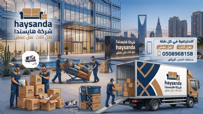 شركة هايسندا نقل اثاث نقل عفش