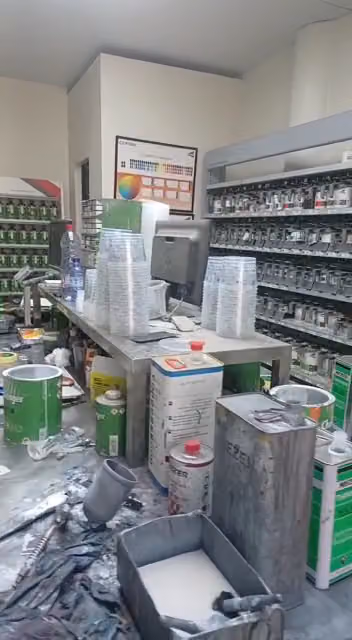 شركة محمد أحمد العمودي لدهانات السيارات والمعدات الصناعية