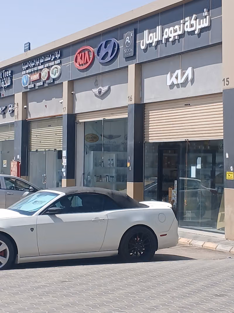 شركة نجوم الرمال قطع غيار وزيوت السيارات هيونداي وكيا وفيات وجينيسس