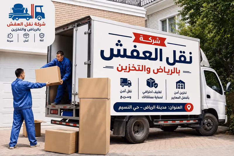شركة نقل عفش بالرياض وتخزين