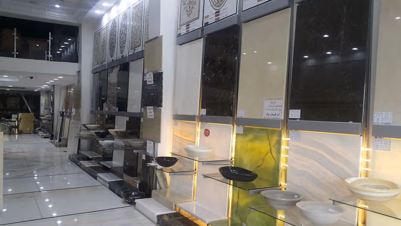 شركة قصر الليوان التجارية للرخام والبورسلان والمغاسل الرخامية