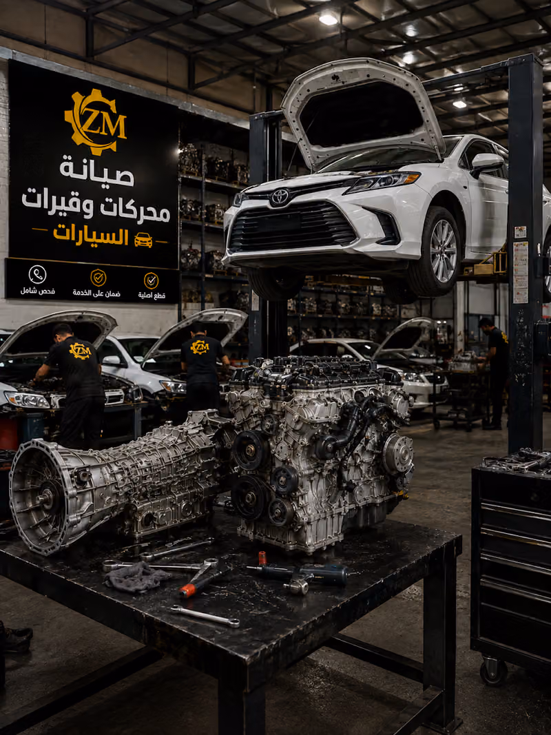 شركة زاوية المحرك التجارية