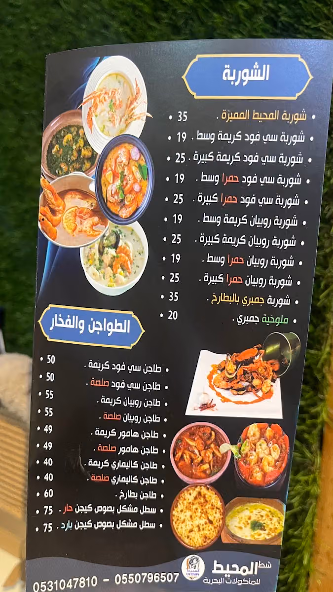 شطِ المحيط اسماك
