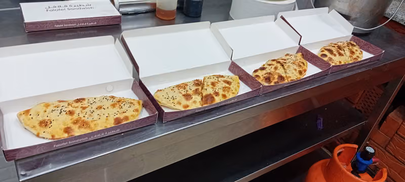 شطيرة فلافل للوجبات