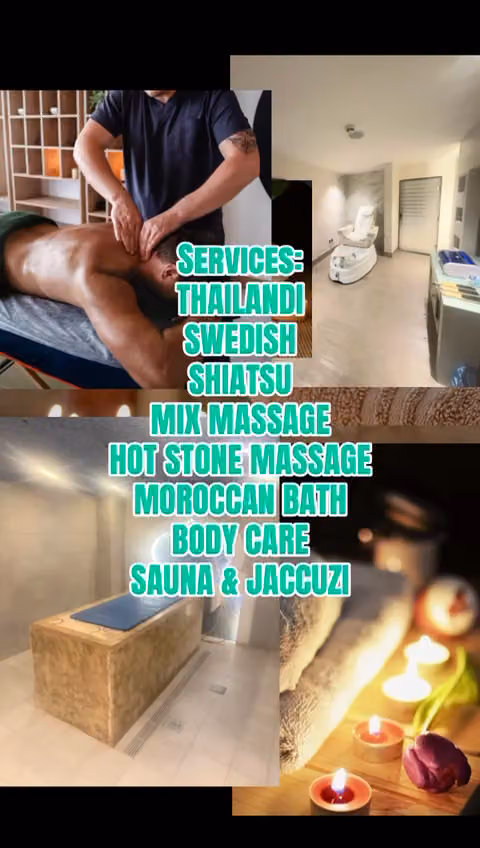 Silent Massage Moroccan bath & Spa Services خدمة التدليك الصامت والحمام المغربي والسبا