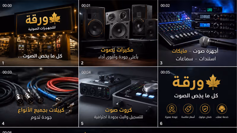 سماعات وإضاءات