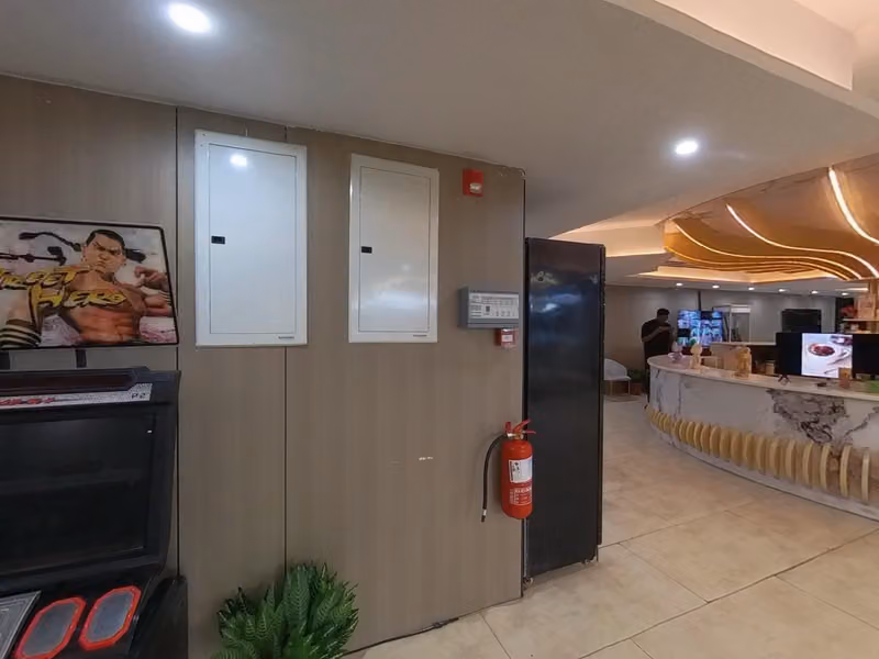 Snooker entrance