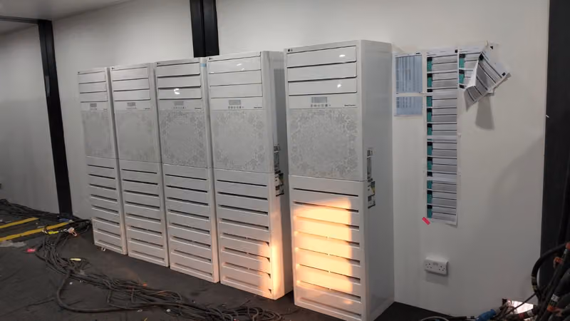 Split AC rental for events