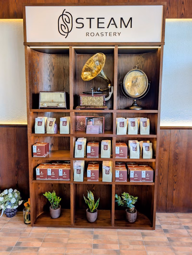 Steam Roastery محمصة ستيم