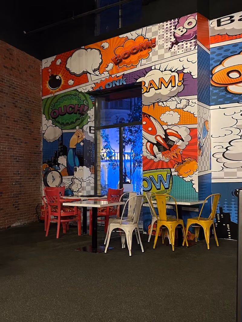 Superheroes Restaurant - Blvd World