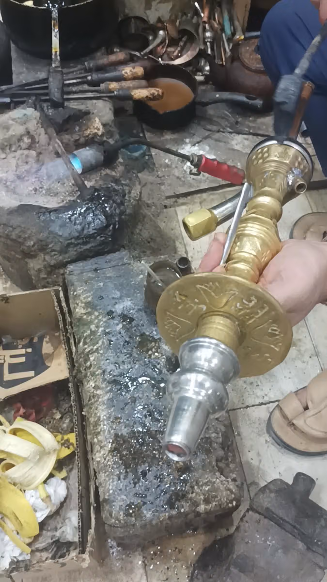 صيانة الادوات النحاسية