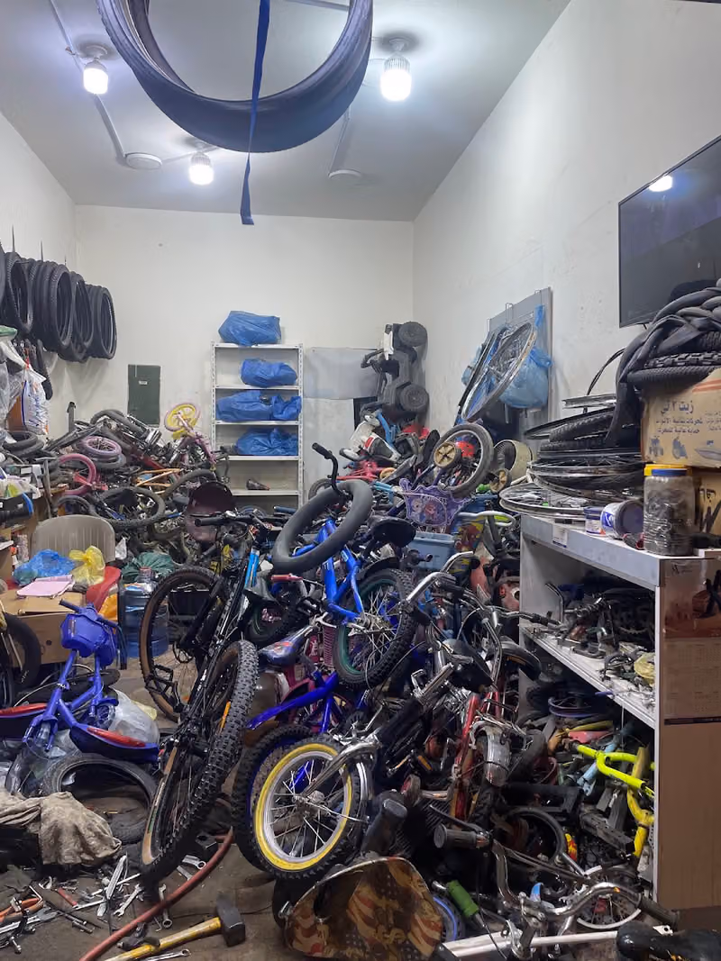 electric scooter and bicycle repair shop