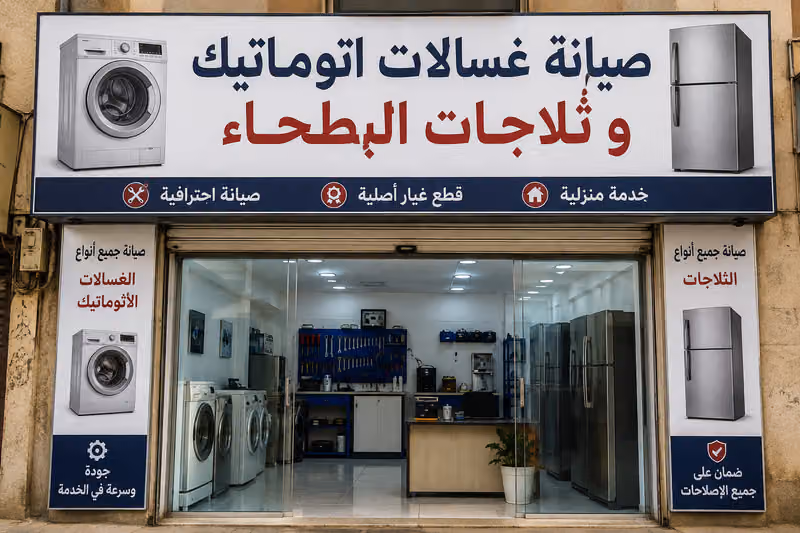 صيانة غسالات اتوماتيك و ثلاجات البطحاء