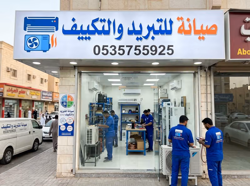 صيانة للتبريد والتكييف
