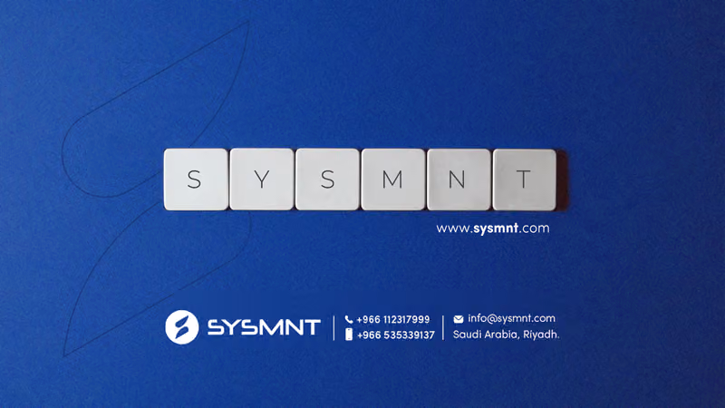 SYSMNT شركة ادارة الانظمة لتقنية المعلومات