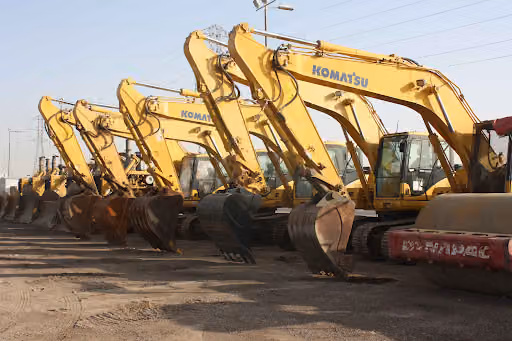 تأجير معدات ثقيلة