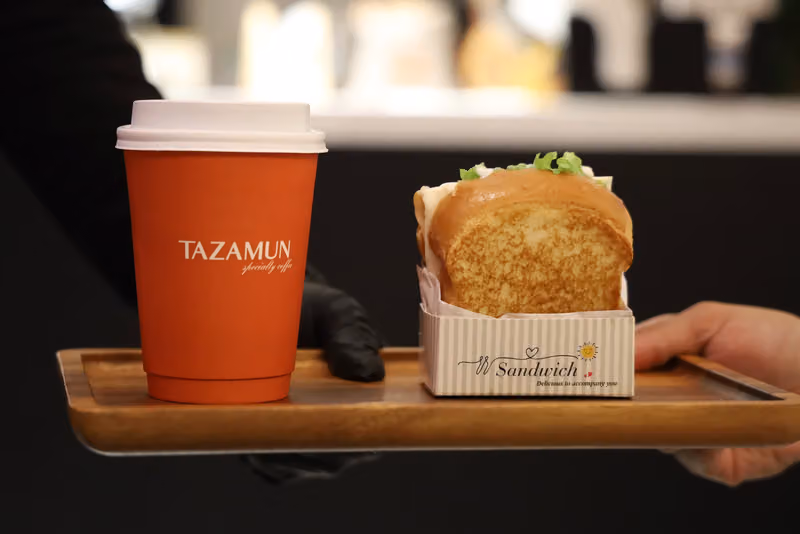 Tazamun مقهى تزامن