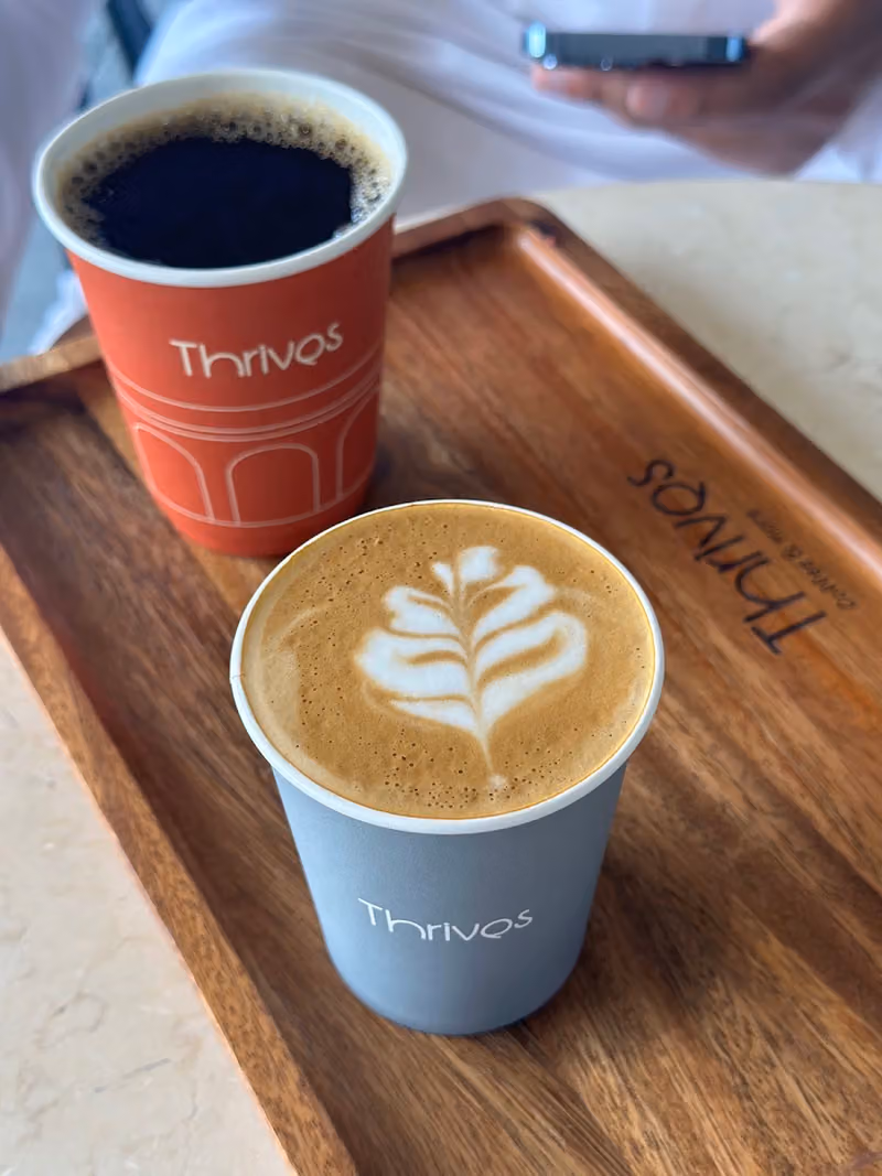 ثرايفز كوفي | Thrives coffee