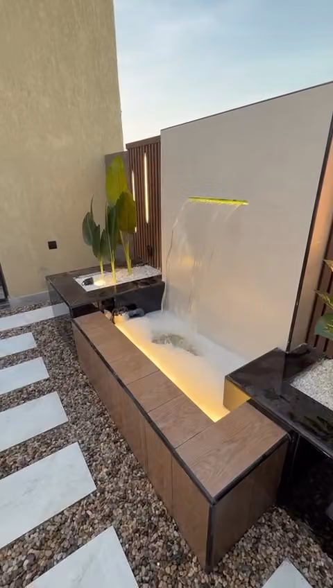 تنسيق حدائق ابو مالك