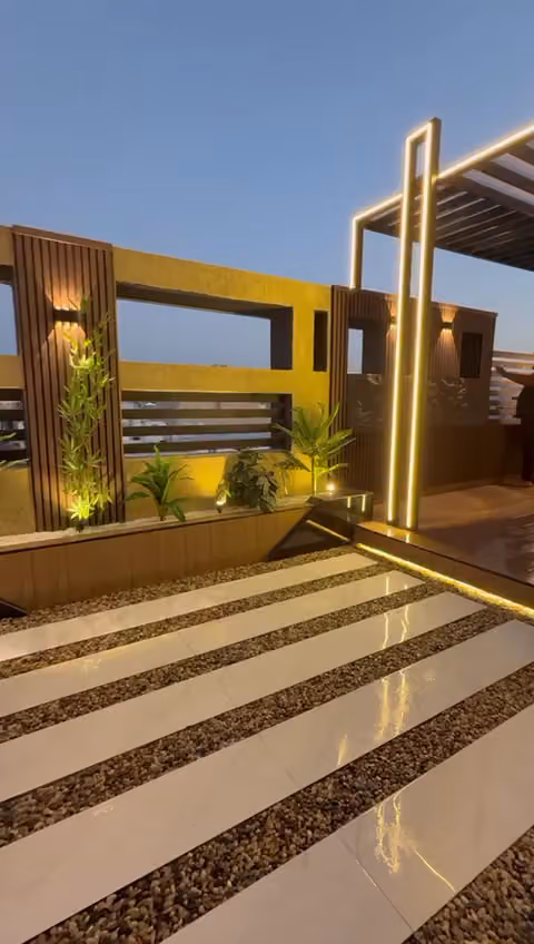 تنسيق حدائق ابو مالك