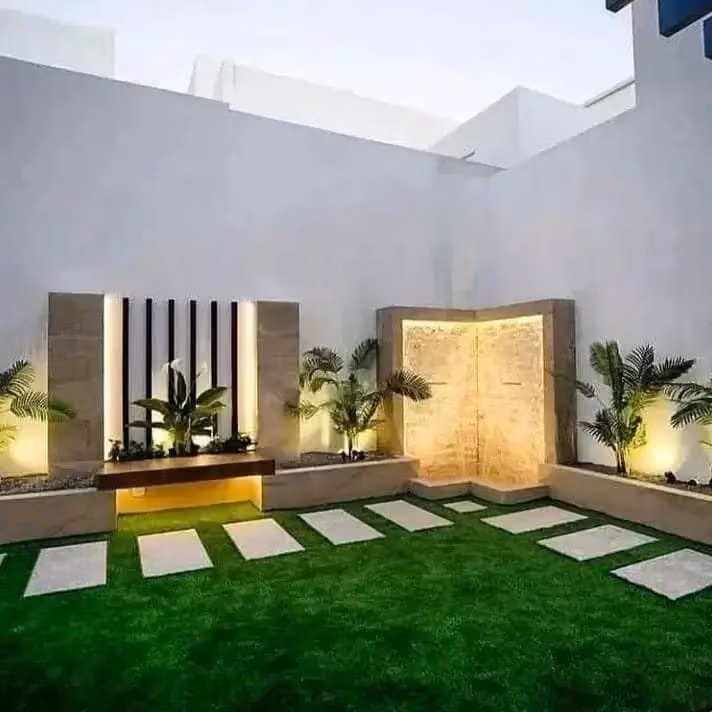 تنسيق حدائق ابو مكه