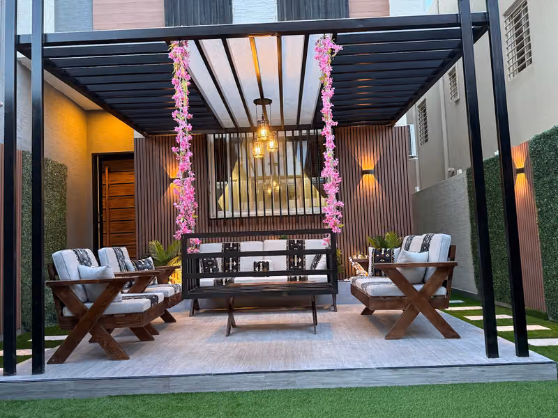 تنسيق حدائق ريحانه