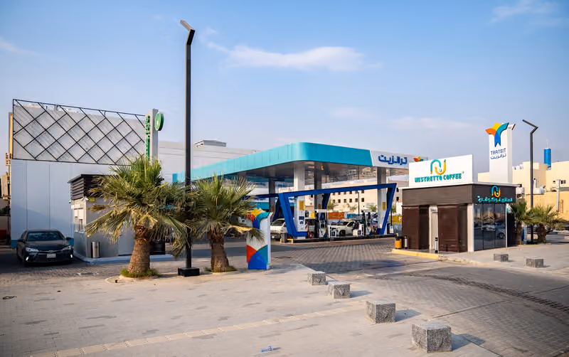 transit gas station