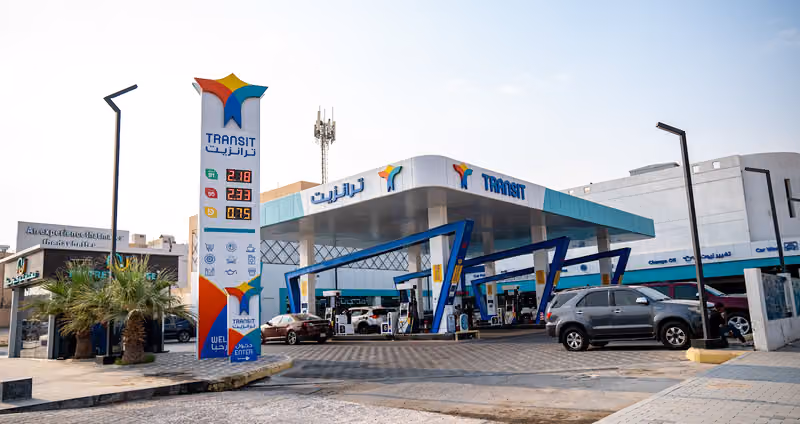 transit gas station
