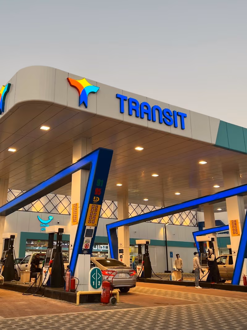 transit gas station