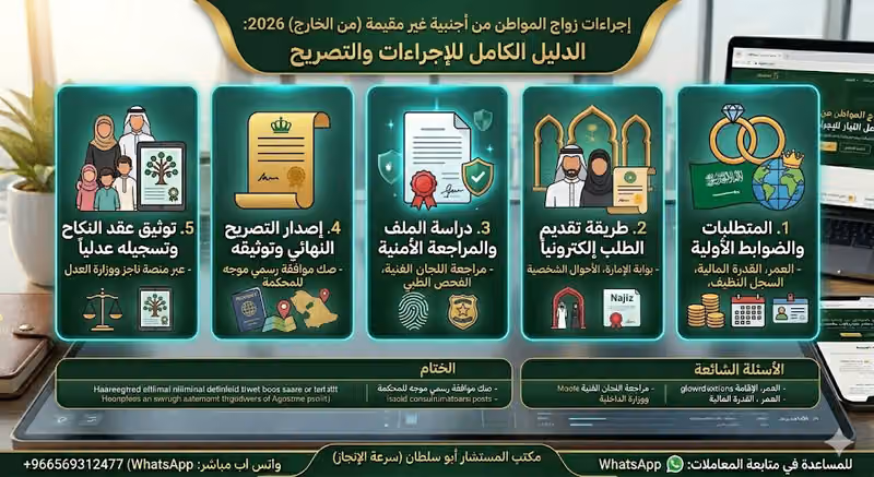 تصريح زواج من وزارة الداخلية
