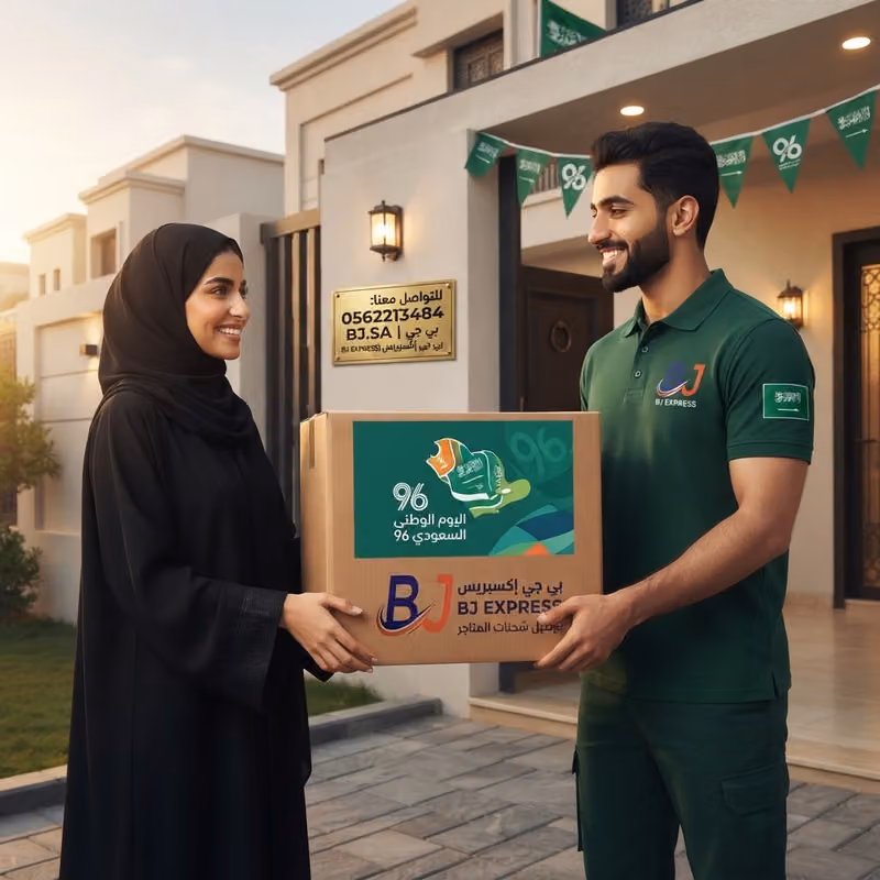 توصيل وشحن طلبات المتاجر والشركات