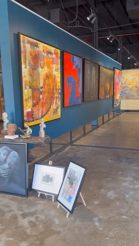 Unique Painting art gallery- اللوحة الفريدة