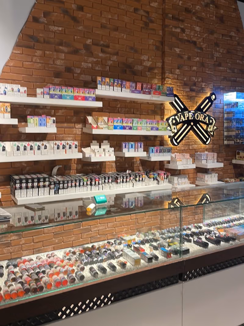 VAPE ORA.فيب أورا للشيش والمعسلات