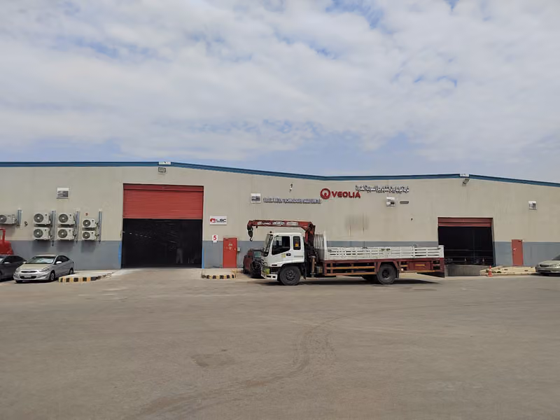 Veolia riyadh warehouse