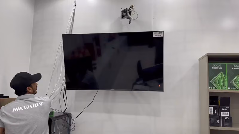 وميض أمان لكاميرات المراقبة
