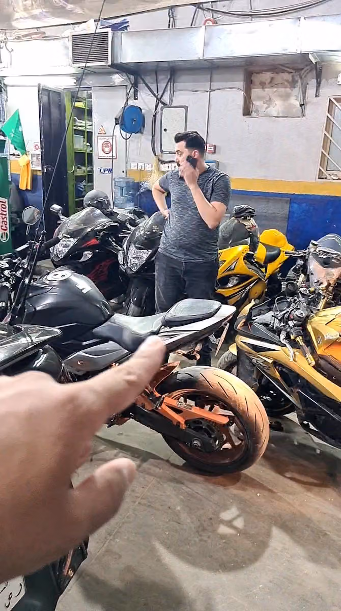 Aslam Motorcycle Maintenance Workshop
