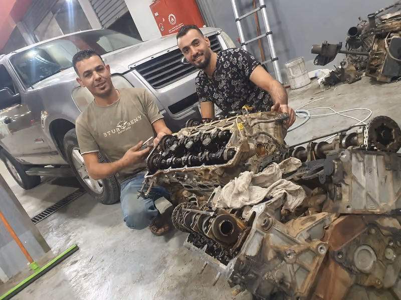 ورشة صرح الماهر ميكانيكا وكهربا سيارات