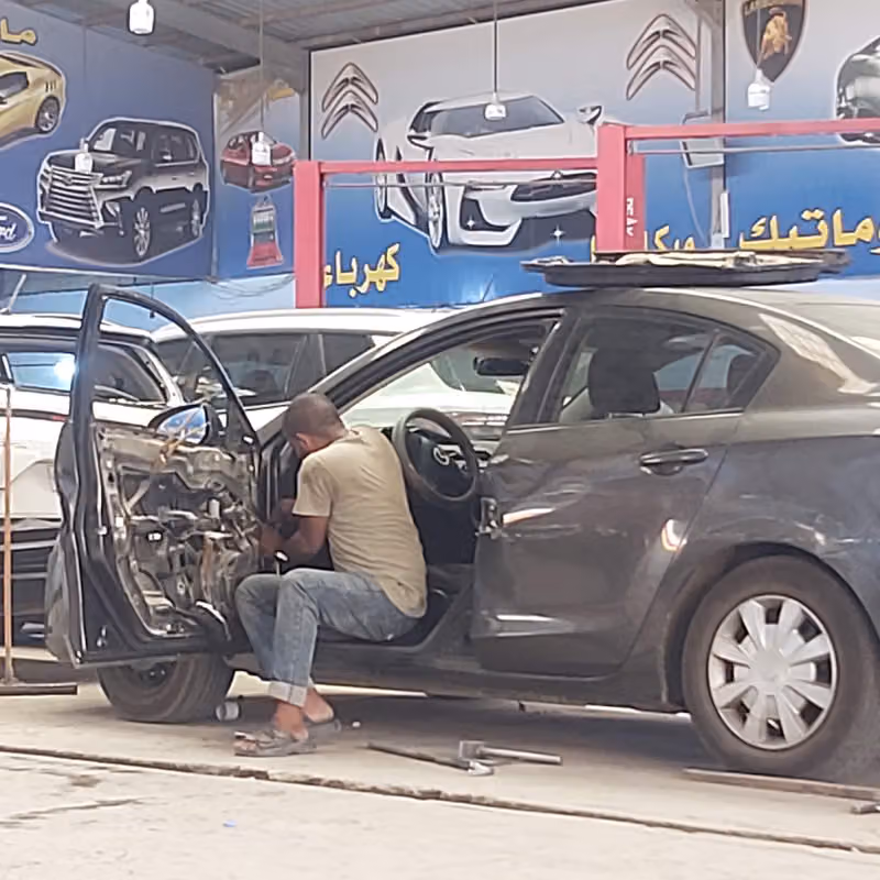 ورشة طلال رقم4