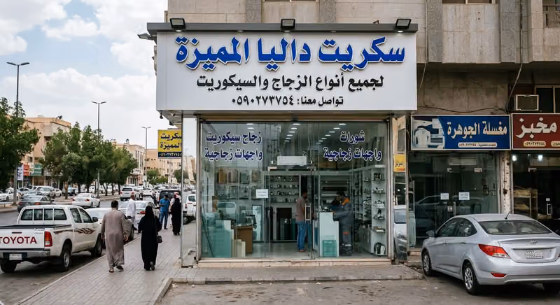 زجاج سكريت (داليا المميزه)